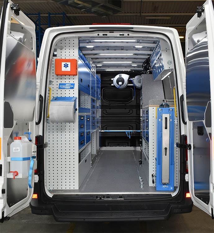 Crafter con arredamento Syncro Friuli