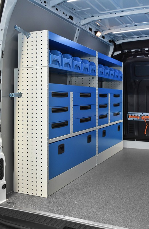 Interstar2023 with metal drawers and various shelves Syncro Ultra Canada