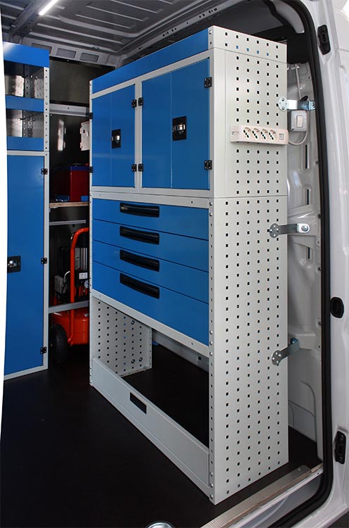 Small cabinets for Ducato Syncro Canada vans
