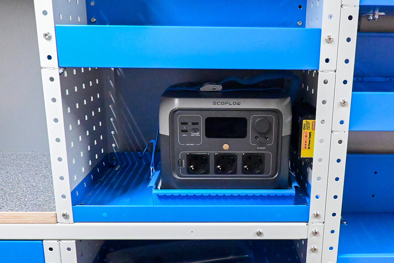 Ecoflow in the Syncro Canada van