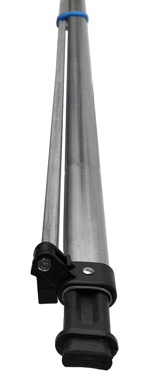 Hanging rod with Syncro Canada clothes pegs