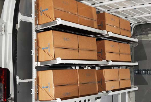 Syncro Canada folding shelves