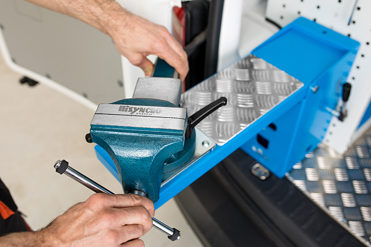 metal clamp for Syncro Canada vans