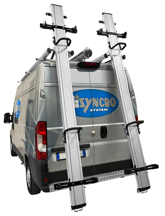 Syncro Canada ladder rack system for commercial vehicles
