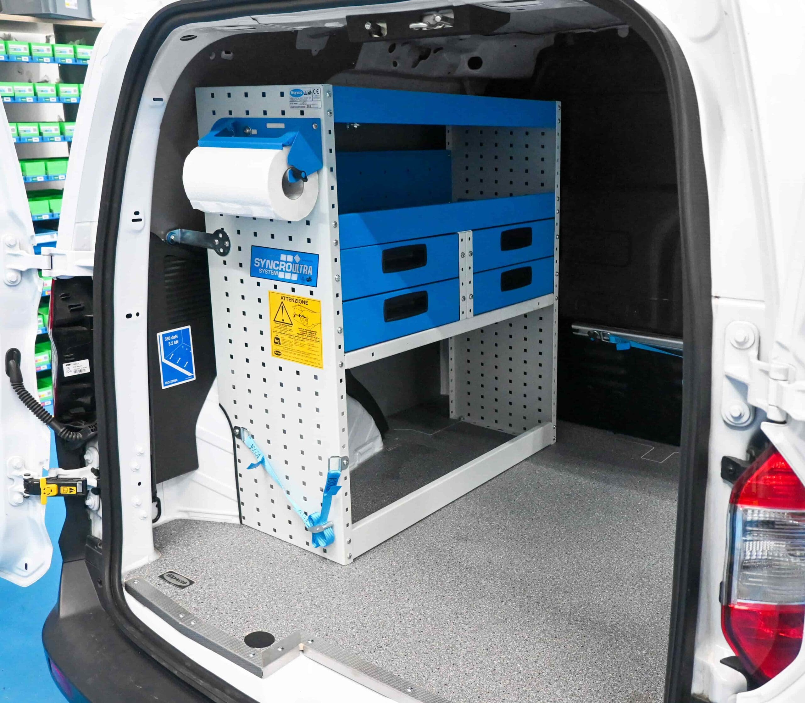 Courier equipped with Syncro Canada